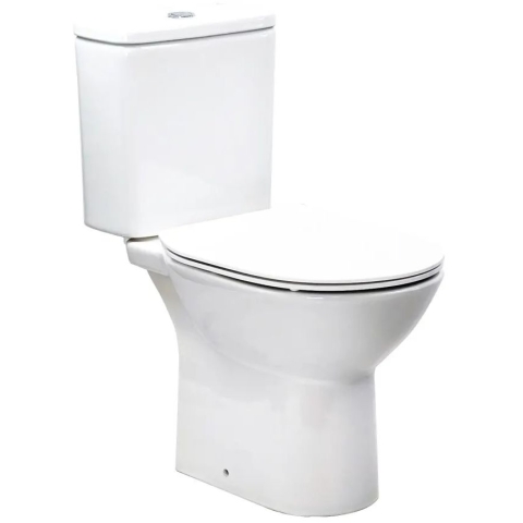 Roca Debba 3419DZ+3429D3+80RB22 Round Rimless 高咀分體座廁配油壓板套裝  (不包含風琴喉)